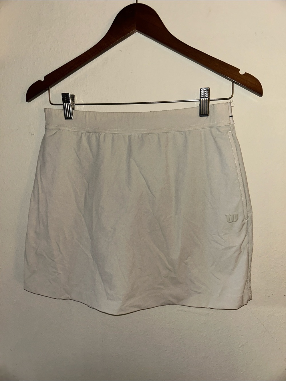 WILSON BEIGE Athletic Tennis Skort with